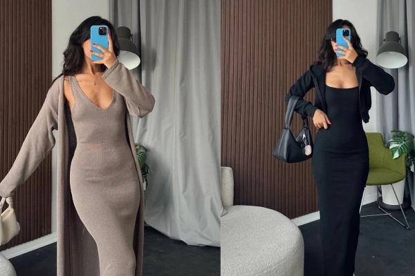 Dikkat Çeken Elbise Hırka Kombini İçin İpuçları