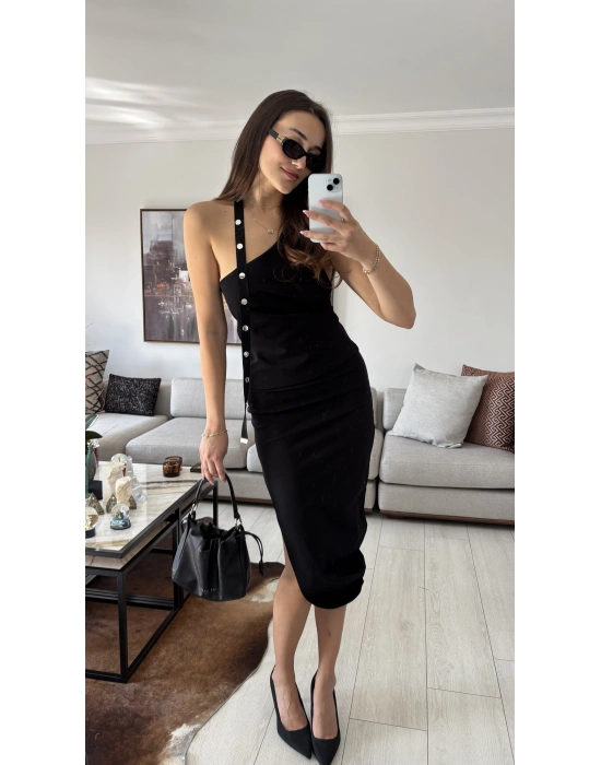 Siyah Zra Muadil Zımba Şeritli Takım