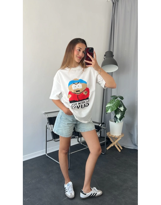 Beyaz Guys Unisex Tshirt