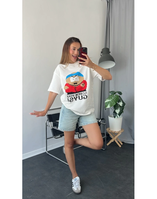 Beyaz Guys Unisex Tshirt