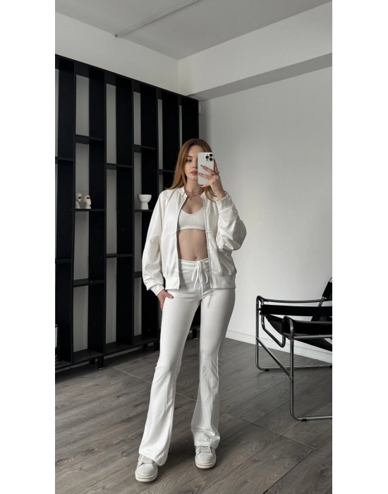 Beyaz Zr Muadil İnterlok Takım