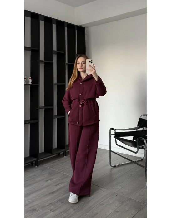 Bordo Celin Şardonlu 2’li Takım