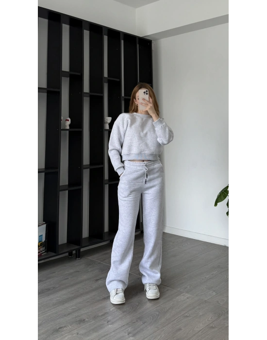 Gri Camila 2’li Eşofman Takımı