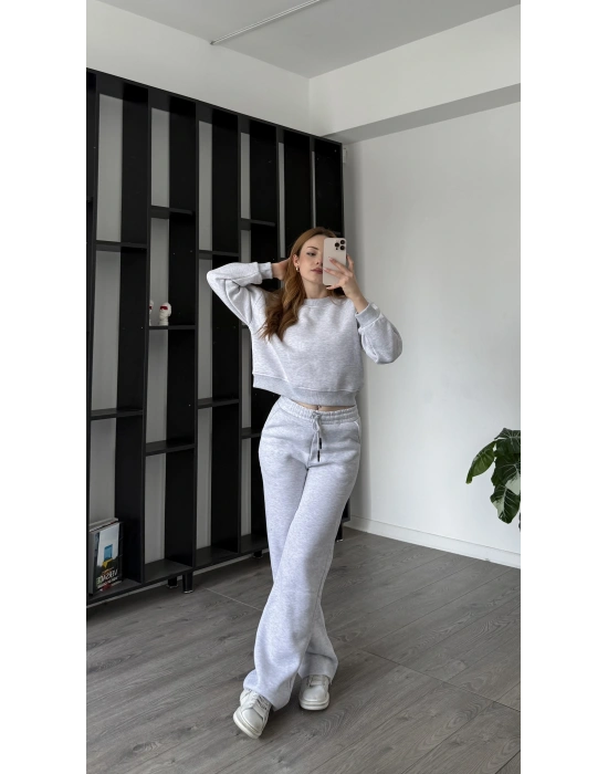 Gri Camila 2’li Eşofman Takımı