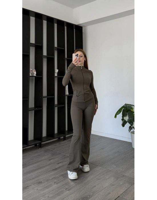Haki Rita Comfortlux Likralı Takım