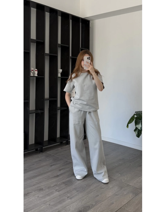 Ivory Gri 2li Takım