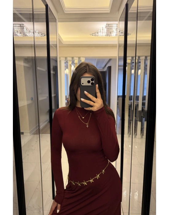 Jessia Bordo A Kesim Sandy Elbise