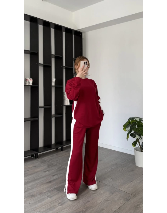 Kırmızı Aliser Şeritli Orjinal Marka Takım