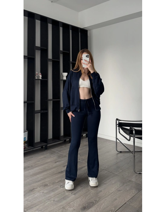 Lacivert Zr Muadil İnterlok Takım