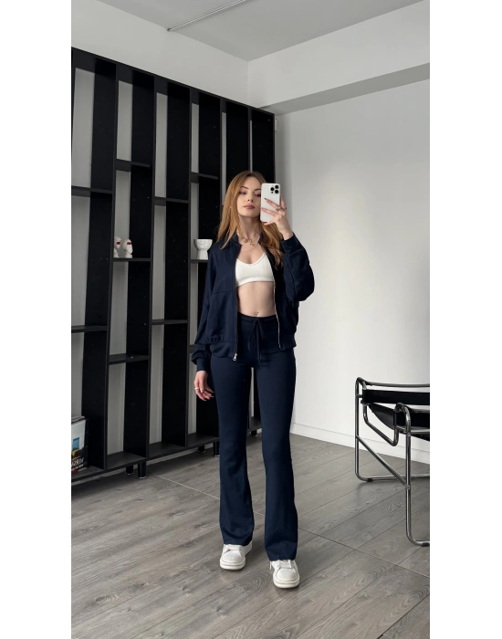 Lacivert Zr Muadil İnterlok Takım