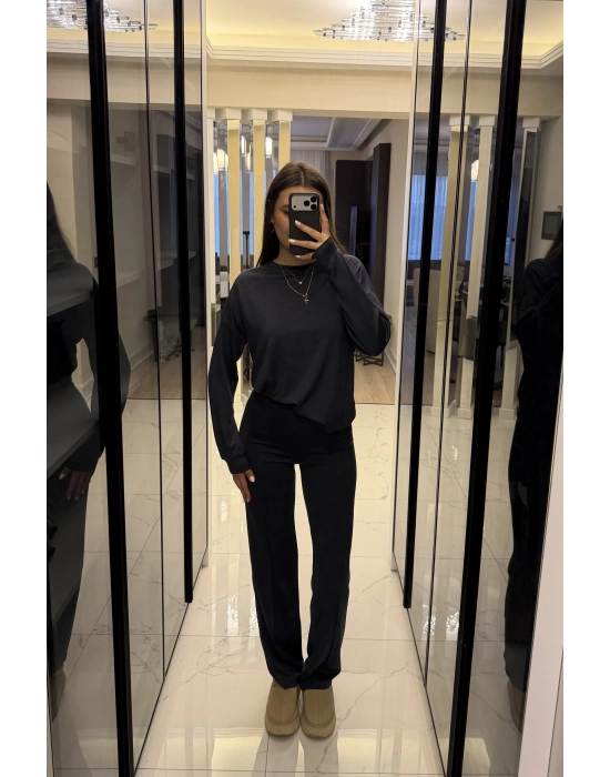 Maja Antrasit Basic Modal 2’li Takım