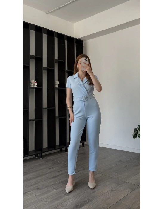 Mavi Yasmin Kemer Detaylı Tulum
