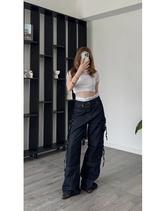 Naomi Bel Detay Kargo Jean