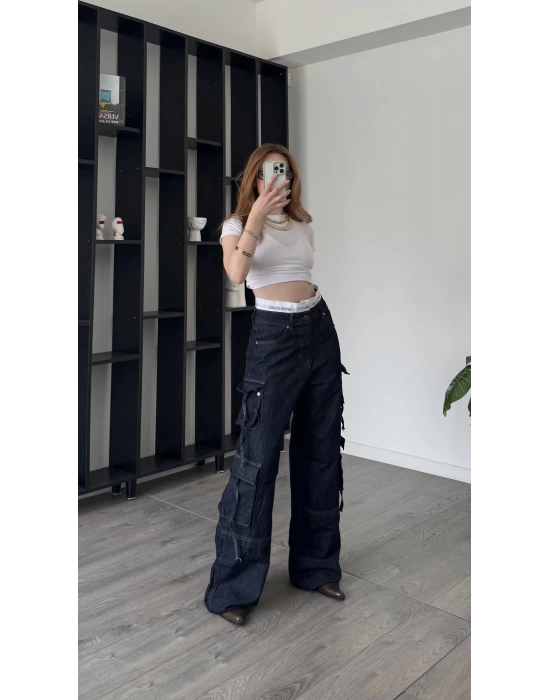 Naomi Bel Detay Kargo Jean