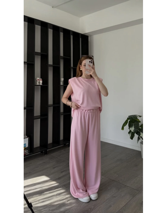 Pembe Lyanna Modal Vatkalı 2’li Takım