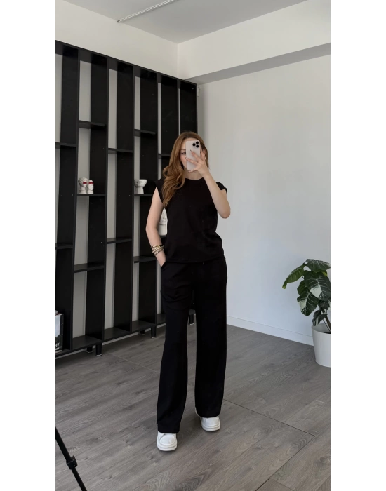 Siyah Camilla Basic 2’li Takım