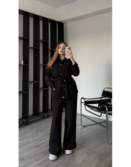 Siyah Celin Şardonlu 2’li Takım