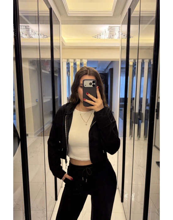 Siyah Selanik Hırkalı Takım