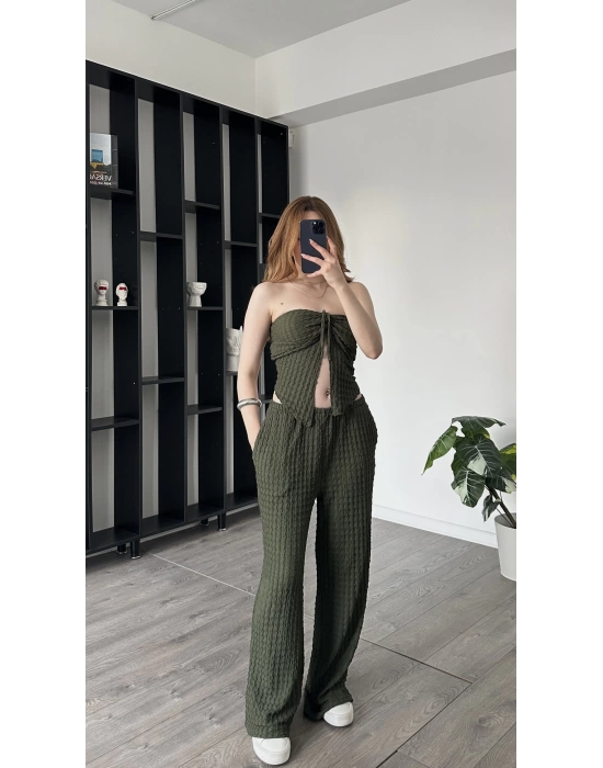 Tiana Yeşil Kelebek Starplez 2li Takım