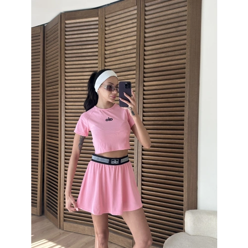 Al Şort Etekli Takım Pembe