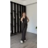 Antrasit Zenia Düğmeli 2’li Takım