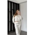 Beyaz Danny Pamuklu Basic Sweatshirt