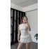 Beyaz Maja Basic Kolsuz Bluz
