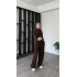Kahve Lilis 2’li Dokulu Takım