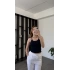 Lacivert Lopez Askılı Basic Atlet