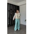 Mavi Bloom Oversize Eşofman Takımı