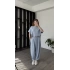 Mavi Elira Baggy Kesim 2’li Takım