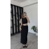 Siyah Bianca Gofre 2’li Takım