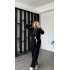 Siyah Enny Çizgili Eşofman Takımı