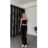 Siyah Femma Çizgili 2’li Takım