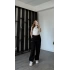 Siyah Mat Basic Eşofman Altı