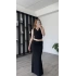 Siyah Miela Fırfır Detay 2’li Takım