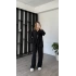 Siyah Novia Bağcık Detay 2’li Takım