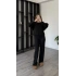 Siyah Ophelia Kol Detaylı Takım