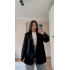 Siyah Oversize Blazer Ceket