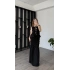 Siyah Zey Tasarım Bağcıklı Takım