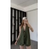 Yeşil Hailey Bağcıklı Şortlu Takım