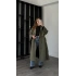 Yeşil Shae Oversize Premium Trençkot