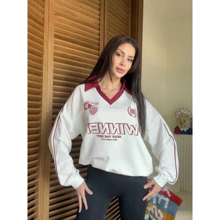 Winner Polo Sweatshirt