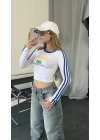 Beyaz Brasil Crop Top