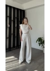 Beyaz Lyanna Modal Vatkalı 2’li Takım