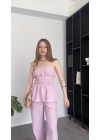 Ely Pembe Straplez 2’li Takım