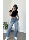 Lacivert Abby Baggy Jean
