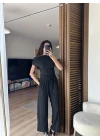 Moss Dokulu Takım Siyah