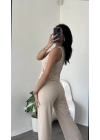 Nova Krem Yelek Pantolon 2’li Takım