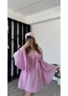 Pembe Alina Bandanalı 3’lü Takım